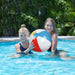 16" Multi-Color 6 Panel Inflatable Beach Ball