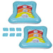 Inflatable Bean Bag Toss Swimming Pool Game