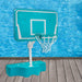 42" Poolside Adjustable Basketball Hoop for In-Ground Pools