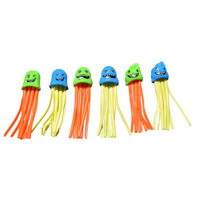 Product Image: 5" Multicolor Jellyfish Slow Sinking Dive Game Set of 6