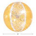 16" Glitter Inflatable Beach Ball - Yellow