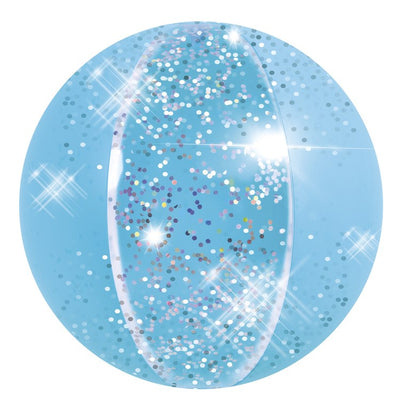 Product Image: 16" Glitter Inflatable Beach Ball - Blue
