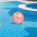 16" Glitter Inflatable Beach Ball - Salmon Pink