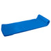 74" Floating Foam Swimming Pool Mattress Lounger with Head Rest - Blue