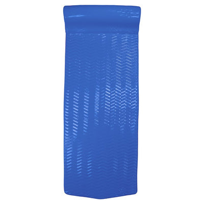 Product Image: 74" Floating Foam Swimming Pool Mattress Lounger with Head Rest - Blue