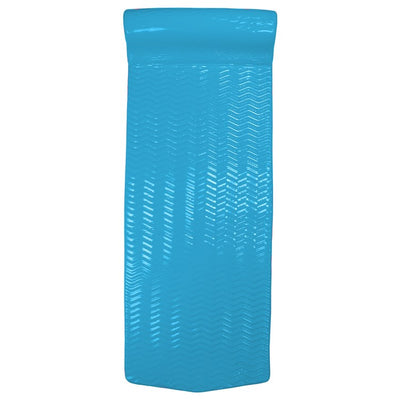 Product Image: 74" Floating Foam Swimming Pool Mattress Lounger with Head Rest - Icy Blue