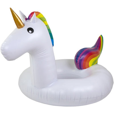 Product Image: 68" Rainbow Unicorn Inflatable Swimming Pool Tube Ring Float