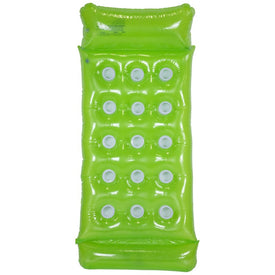 64.75" Inflatable 15-Pocket Swimming Pool Lounge