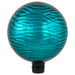 10" Wave Outdoor Garden Gazing Ball
