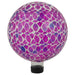 10" Iridescent Mosaic Outdoor Garden Gazing Ball