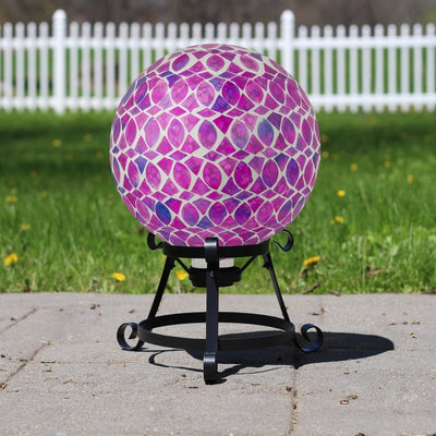 Product Image: 10" Iridescent Mosaic Outdoor Garden Gazing Ball