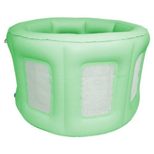 4-in-1 Room to Grow Portable Green Inflatable Baby Play Yard