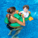 40" Turtle Baby and Mom Inflatable Swimming Pool Seat