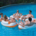 85" Inflatable River Land Two Person Swimming Pool Sofa