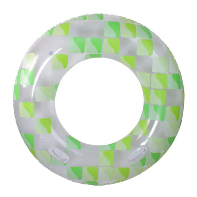 Product Image: 47" Inflatable Geometric Inner Tube Swimming Pool Ring