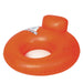 48" Inflatable Inner Tube Water Sofa Swimming Pool Lounger Float - Orange
