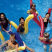 72" Inflatable Swimming Pool Doodles Set of 6