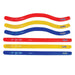 72" Inflatable Swimming Pool Doodles Set of 6
