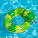28" Green and Yellow Snake Swimming Pool Inner Tube Float