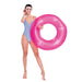35" Inflatable Inner Tube Pool Float - Pink
