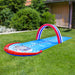 16' 2-Person Inflatable Ground Race Track Water Slide