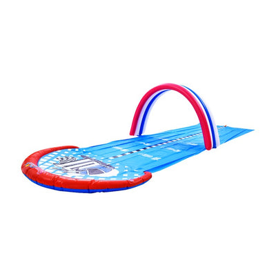 Product Image: 16' 2-Person Inflatable Ground Race Track Water Slide