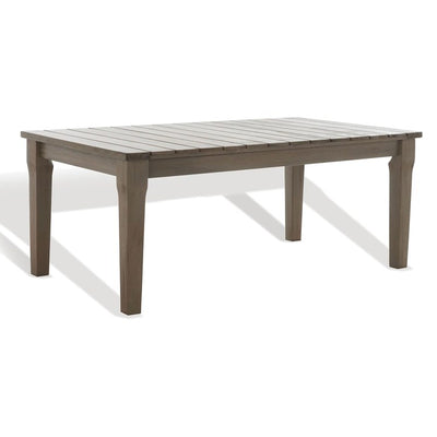 Product Image: Coffee Table Martinique Patio Light Gray Eucalyptus Wood