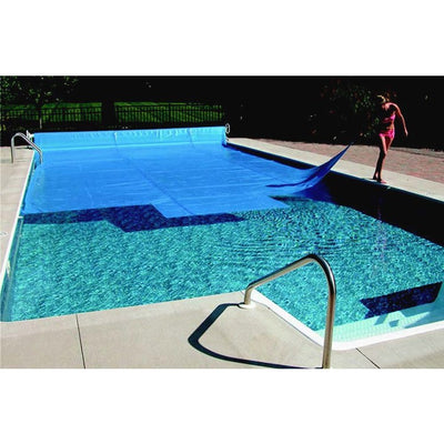 Product Image: 16' x 32' Blue Rectangular Heat Wave Solar Blanket Swimming Pool Cover