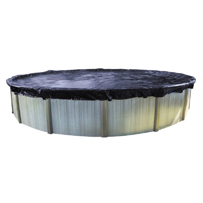 Product Image: 8' Black Deluxe Above Ground Swimming Pool Closing Leaf Net Cover
