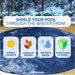 15' x 21' Oval Super Guard Above Ground Swimming Pool Winter Cover