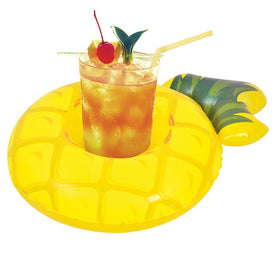 9" Inflatable Pineapple Swimming Pool Beverage Drink Holder