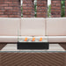 17.75" Bio Ethanol Ventless Portable Triple Fireplace with Flame Guard