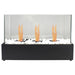 17.75" Bio Ethanol Ventless Portable Triple Fireplace with Flame Guard