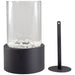 Bio Ethanol Round Portable Fireplace - Black