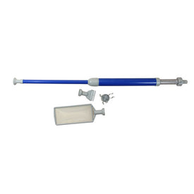 6-Piece Gray and Blue Pool Vacuum Maintenance Kit