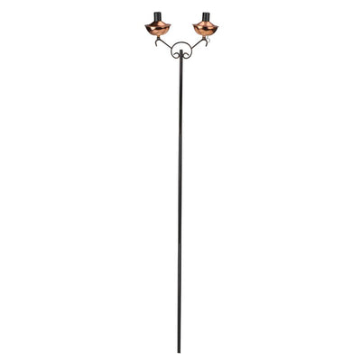 Product Image: 42" Shiny Sleek Copper Oil Lamp Outdoor Patio Torch