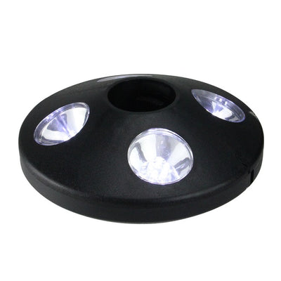 Product Image: 8" Black 4-Panel Patio Umbrella Light with 20 LED's