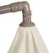 10' Offset Outdoor Patio Umbrella with Hand Crank - Beige