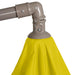 10' Offset Outdoor Patio Umbrella with Hand Crank - Yellow