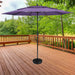 48 LBS Black Heavy Duty Water or Sand Umbrella Base