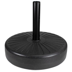 48 LBS Black Heavy Duty Water or Sand Umbrella Base