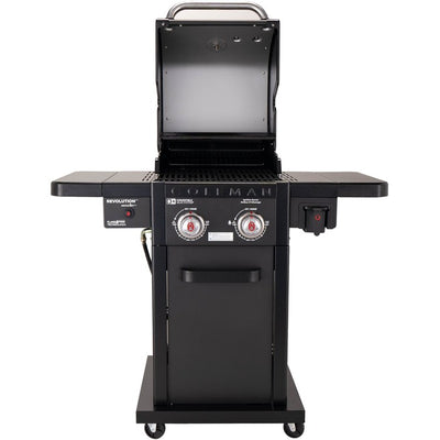 Product Image: Grill Revolution Propane with 2 Side Shelves Gray 2 Burner