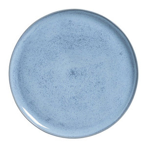 Charger Plate Breeze Set of 6 Light Blue Stoneware
