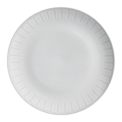 Product Image: Dinner Plate Set Aurora 6 Piece White Stoneware