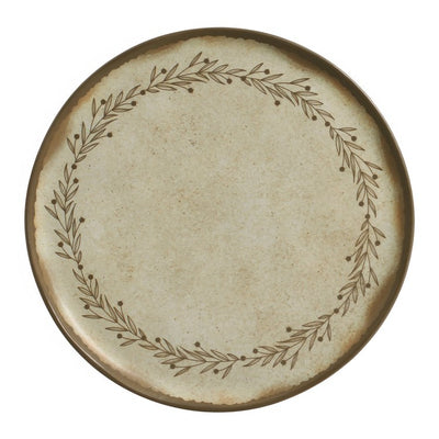 Product Image: Dinner Plate Set Nativa 6 Piece Tan/Brown Stoneware
