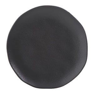 Matte Black Dessert Plates Set of 6