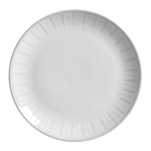 Dessert Set Aurora 6 Piece White Stoneware