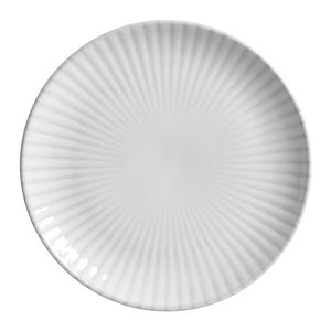 Dessert Set Trendy 6 Piece White Stoneware