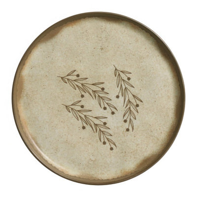 Product Image: Dessert Set Nativa 6 Piece Tan/Brown Stoneware