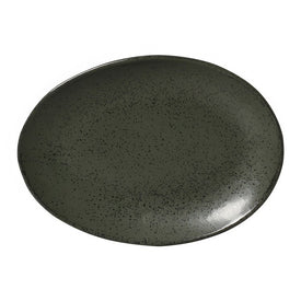 Greenery Oval Dessert Plates Set of 6